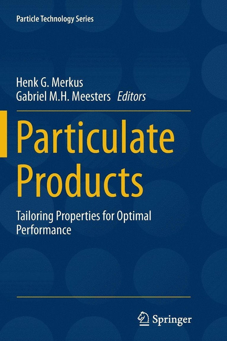 Henk G. Merkus, Gabriel M.H. Meesters, Gabriel M. H. Meesters - Particulate Products, Häftad