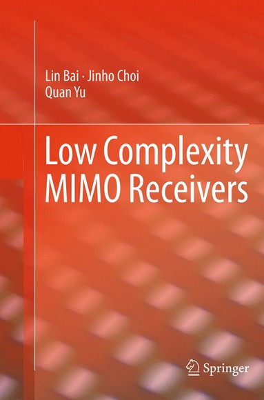 bokomslag Low Complexity MIMO Receivers