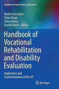 bokomslag Handbook of Vocational Rehabilitation and Disability Evaluation