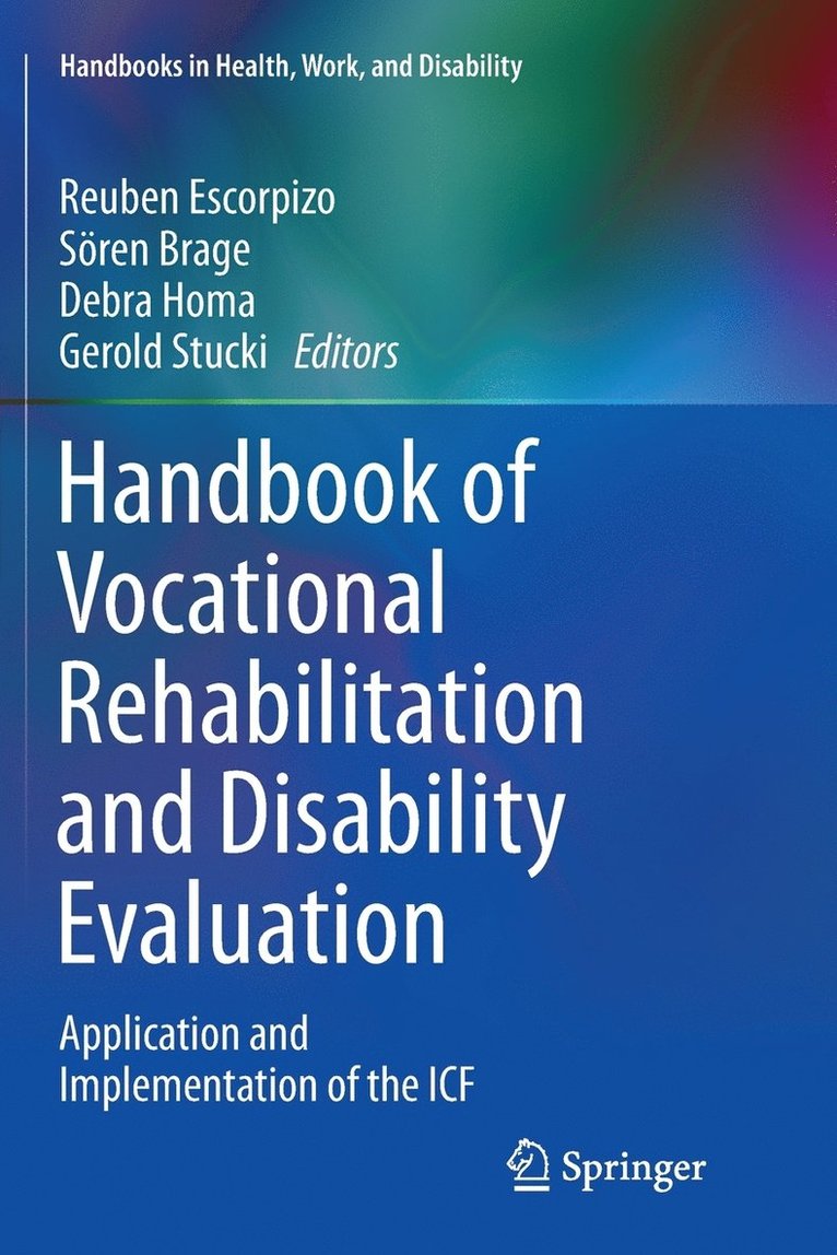 Handbook of Vocational Rehabilitation and Disability Evaluation 1