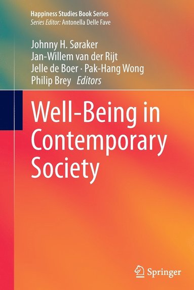 bokomslag Well-Being in Contemporary Society