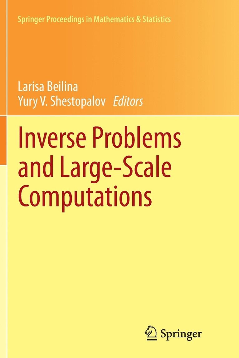 Inverse Problems and Large-Scale Computations 1