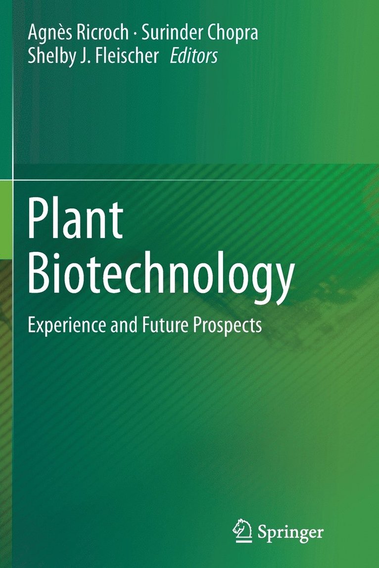 Agnès Ricroch, Surinder Chopra, Shelby J. Fleischer, Surinder Ricroch, Agnès - Plant Biotechnology, Häftad