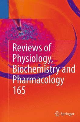 bokomslag Reviews of Physiology, Biochemistry and Pharmacology, Vol. 165