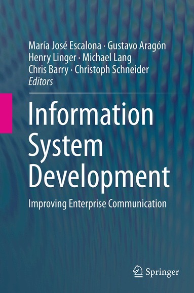 María José Escalona, Gustavo Aragón, Henry Linger, Michael Lang, Chris Barry, Christoph Schneider - Information System Development, Häftad