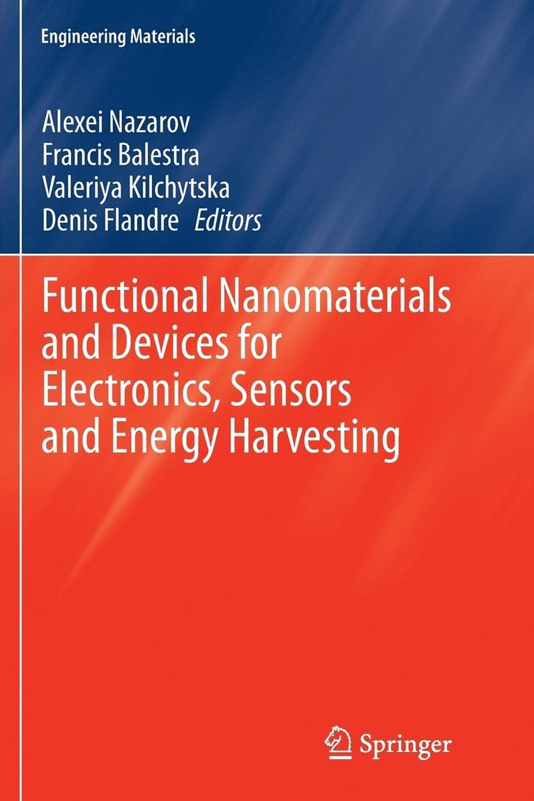 Functional Nanomaterials and Devices for Electronics, Sensors and Energy Harvesting 1