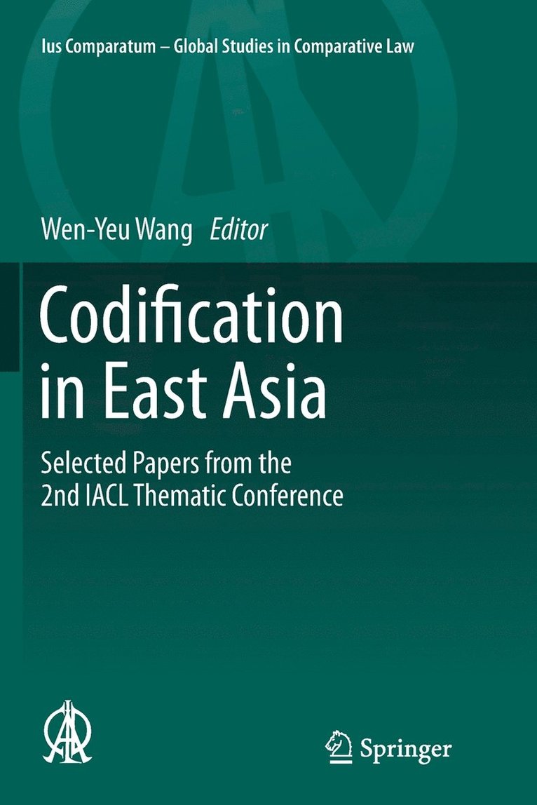 Codification in East Asia