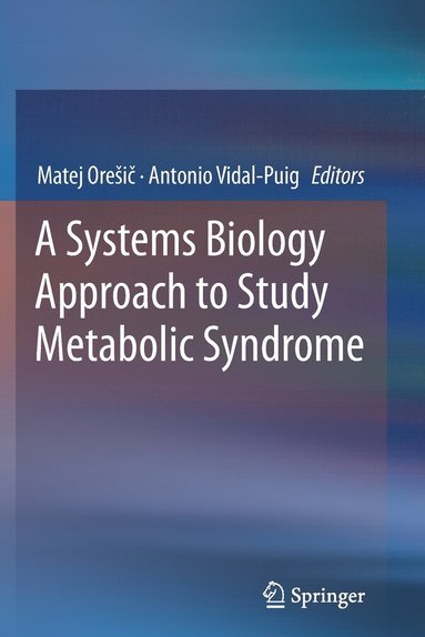 bokomslag Systems Biology Approach to Study Metabolic Syndrome