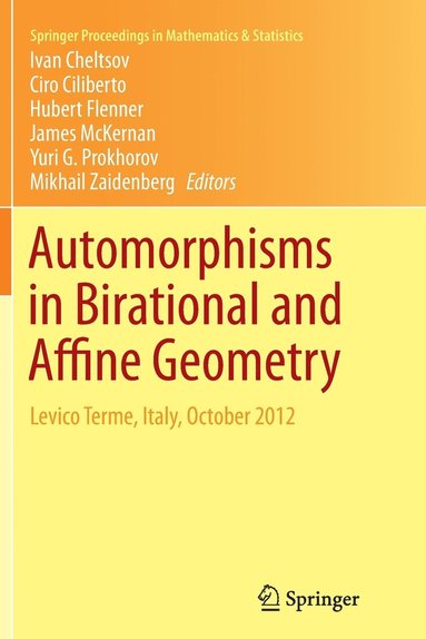 bokomslag Automorphisms in Birational and Affine Geometry