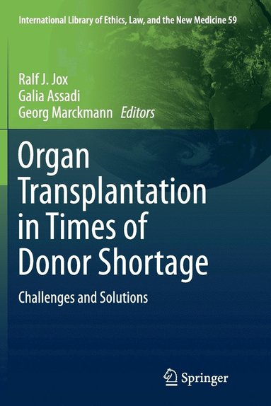 bokomslag Organ Transplantation in Times of Donor Shortage