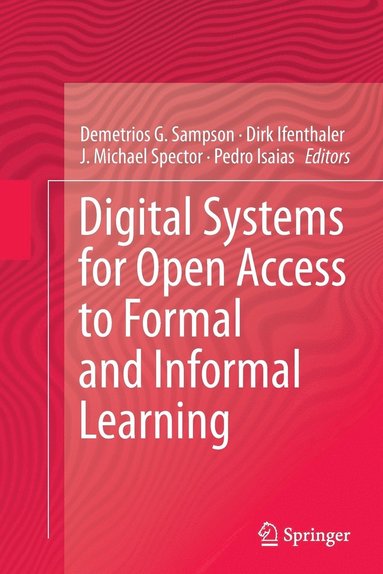 bokomslag Digital Systems for Open Access to Formal and Informal Learning