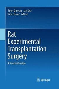 bokomslag Rat Experimental Transplantation Surgery