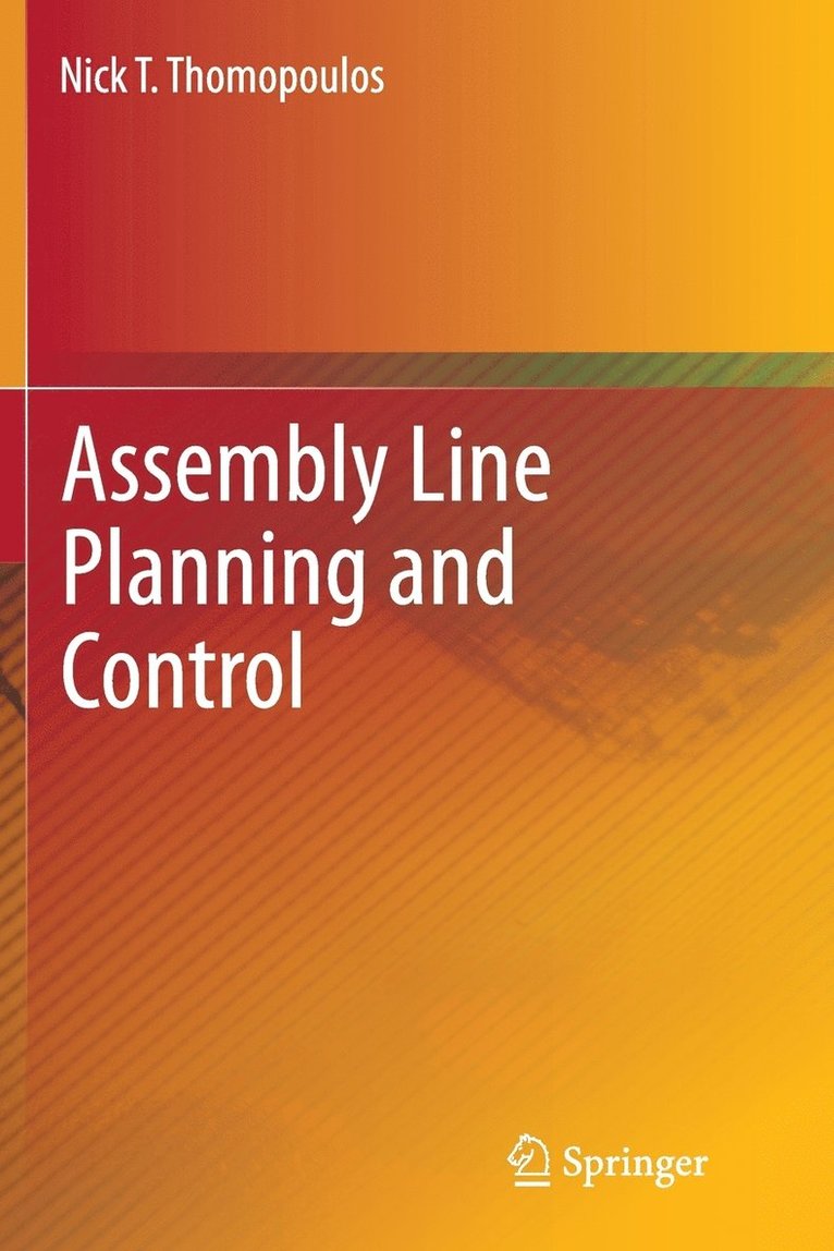 Assembly Line Planning and Control 1