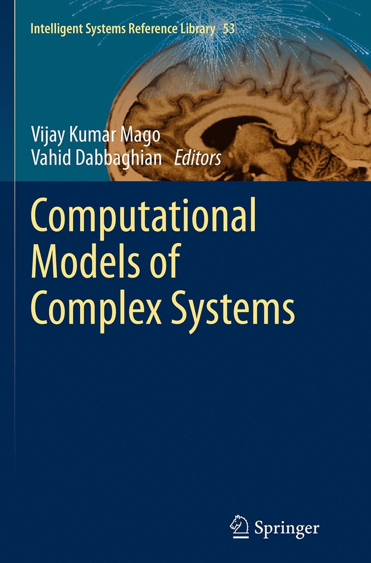 Vijay Kumar Mago, Vahid Dabbaghian - Computational Models of Complex Systems, Häftad