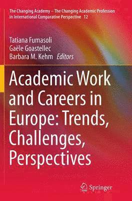 bokomslag Academic Work and Careers in Europe: Trends, Challenges, Perspectives