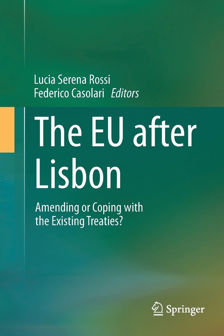 Lucia Serena Rossi, Federico Casolari - EU after Lisbon, Häftad