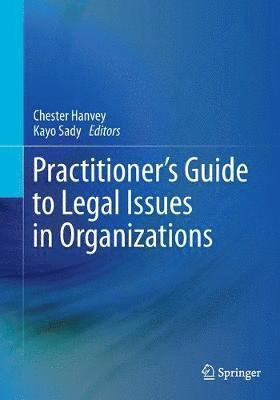 Chester Hanvey, Kayo Sady - Practitioner's Guide to Legal Issues in Organizations, Häftad