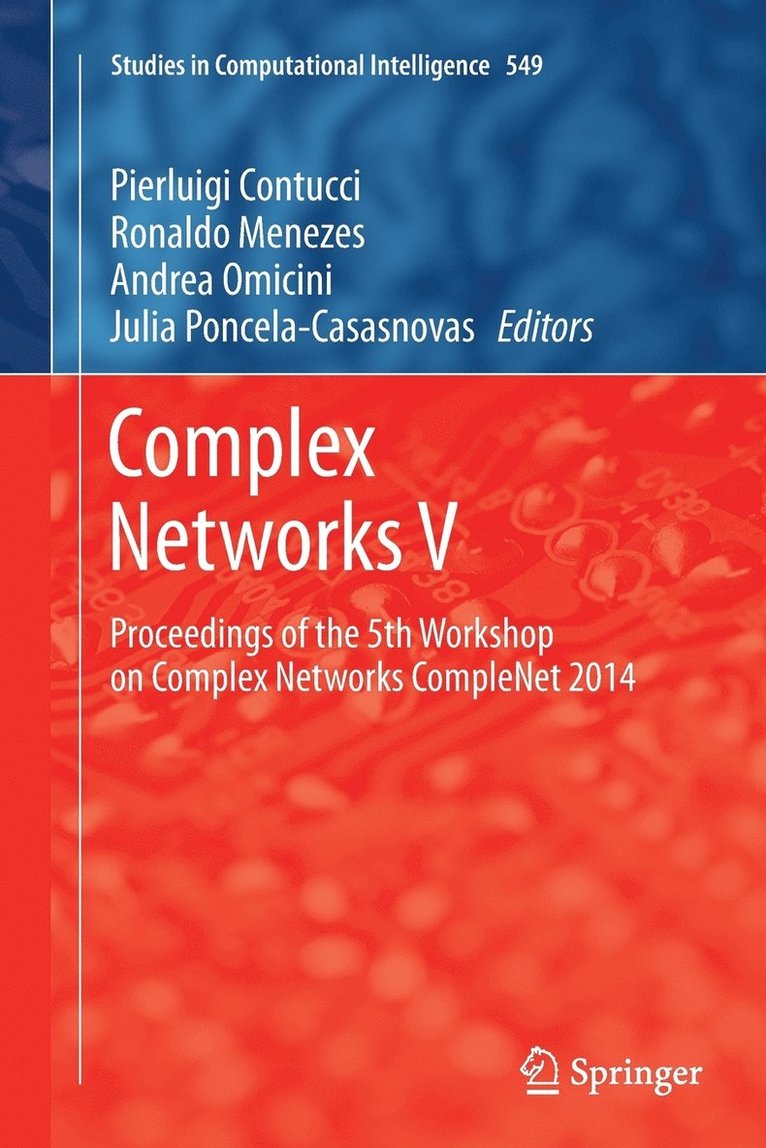 Complex Networks V 1