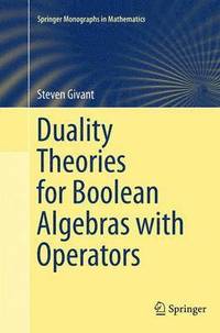 bokomslag Duality Theories for Boolean Algebras with Operators