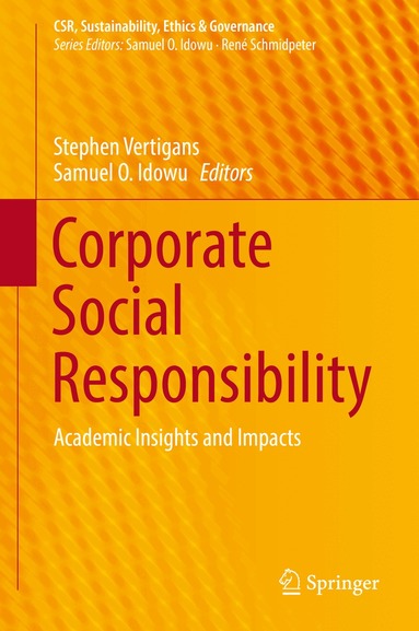 Stephen Vertigans, Samuel O. Idowu - Corporate Social Responsibility, Inbunden