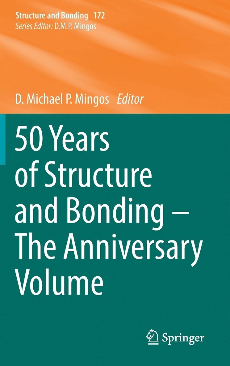 50 Years of Structure and Bonding  The Anniversary Volume 1