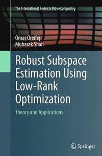 bokomslag Robust Subspace Estimation Using Low-Rank Optimization
