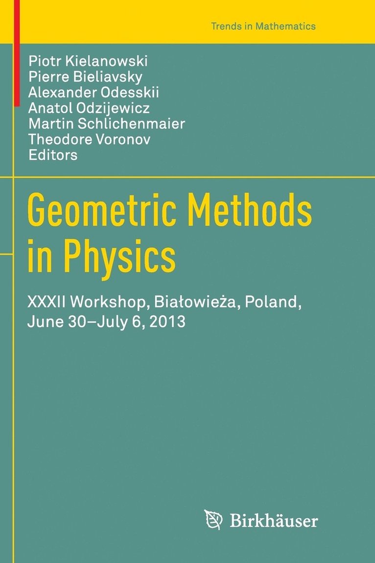 Geometric Methods in Physics 1