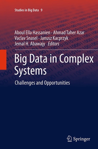 Aboul Ella Hassanien, Ahmad Taher Azar, Vaclav Snasael, Janusz Kacprzyk, Jemal H. Abawajy - Big Data in Complex Systems, Häftad