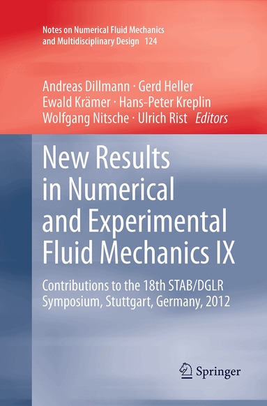 Andreas Dillmann, Gerd Heller, Ewald Krämer, Hans-Peter Kreplin, Wolfgang Nitsche, Ulrich Rist - New Results in Numerical and Experimental Fluid Mechanics IX, Häftad