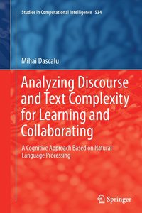 bokomslag Analyzing Discourse and Text Complexity for Learning and Collaborating