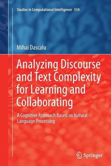 bokomslag Analyzing Discourse and Text Complexity for Learning and Collaborating