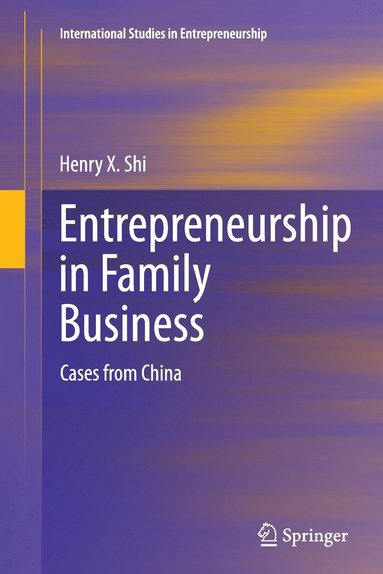 bokomslag Entrepreneurship in Family Business