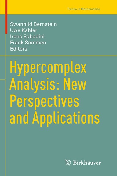 Swanhild Bernstein, Uwe Kähler, Irene Sabadini, Frank Sommen - Hypercomplex Analysis: New Perspectives and Applications, Häftad