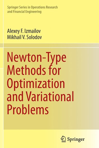 bokomslag Newton-Type Methods for Optimization and Variational Problems