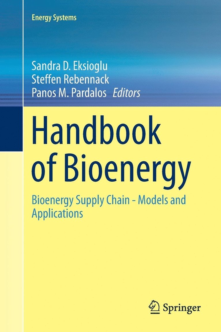 Handbook of Bioenergy 1