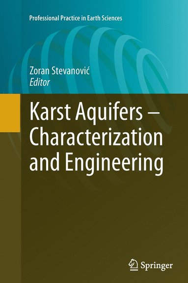 bokomslag Karst Aquifers - Characterization and Engineering