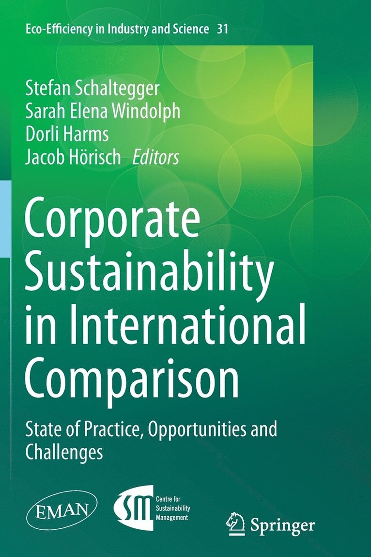 Corporate Sustainability in International Comparison 1