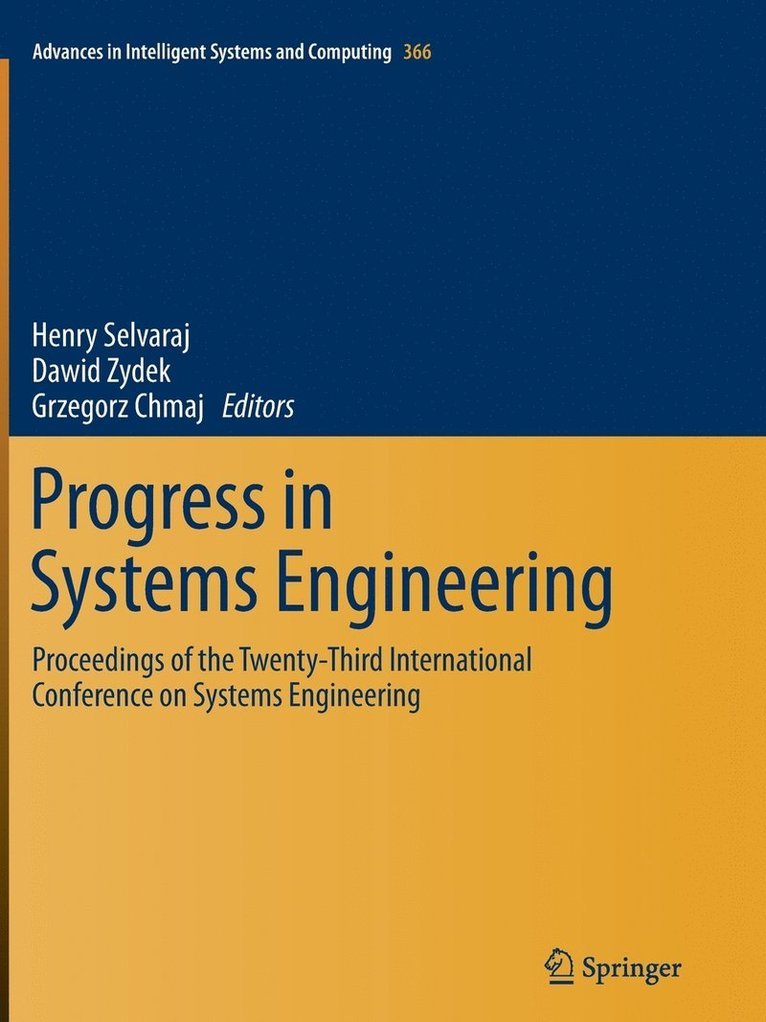 Progress in Systems Engineering 1