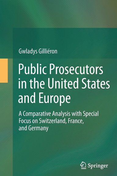 bokomslag Public Prosecutors in the United States and Europe