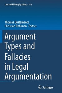 bokomslag Argument Types and Fallacies in Legal Argumentation