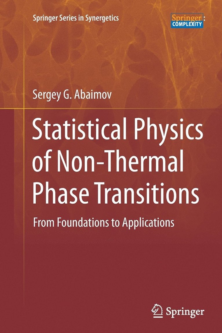 Statistical Physics of Non-Thermal Phase Transitions 1