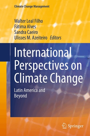 Walter Leal Filho, Fátima Alves, Sandra Caeiro, Ulisses M. Azeiteiro - International Perspectives on Climate Change, Häftad
