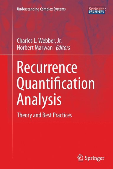 bokomslag Recurrence Quantification Analysis