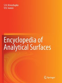 bokomslag Encyclopedia of Analytical Surfaces