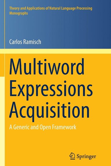 bokomslag Multiword Expressions Acquisition