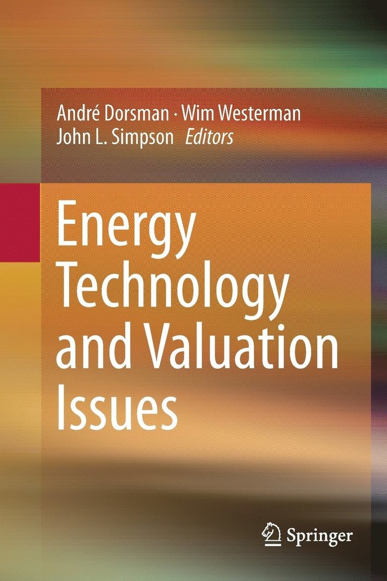 Energy Technology and Valuation Issues 1