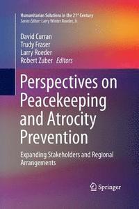 bokomslag Perspectives on Peacekeeping and Atrocity Prevention