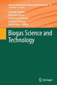 bokomslag Biogas Science and Technology