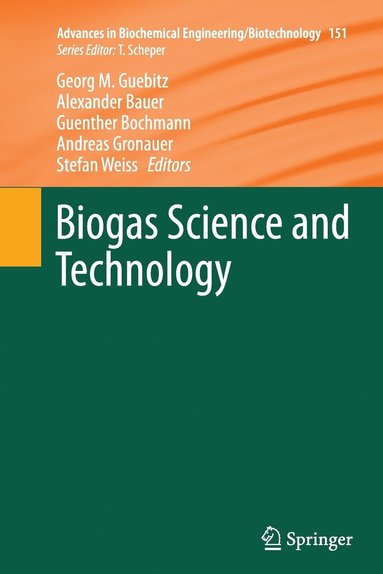 bokomslag Biogas Science and Technology