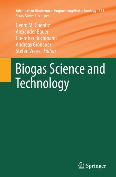 bokomslag Biogas Science and Technology